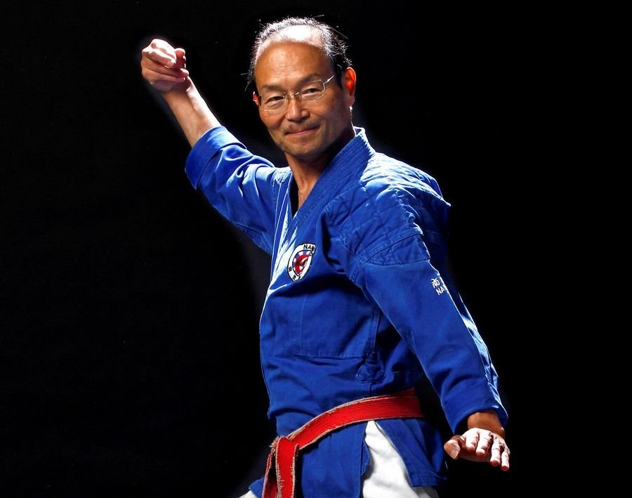 Maître Yoshinao Nanbu, fondateur du Karaté Sankukai