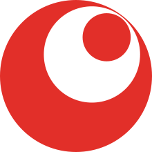 Symbole du Karaté Sankukai : trois cercles, deux rouges et un blanc